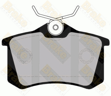 Kit de plaquettes de frein, frein à disque Brake ENGINEERING PA1425