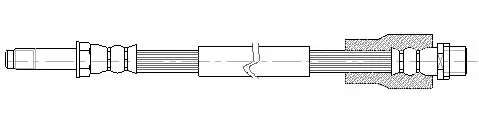 Flexible de frein Technika 49257