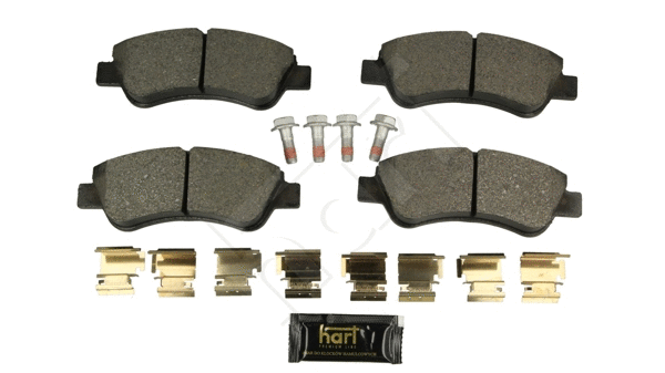 Kit de plaquettes de frein, frein à disque HART 249 188