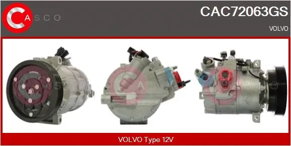 Compresseur, climatisation CASCO CAC72063GS