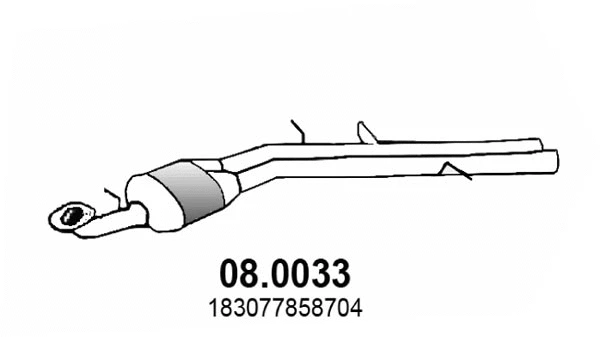 Catalyseur ASSO 08.0033