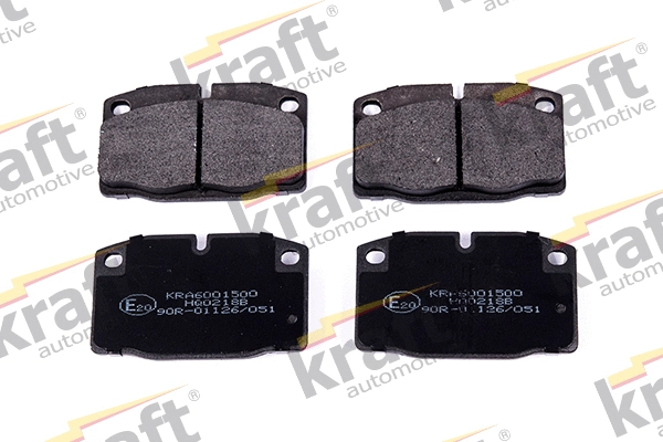 Kit de plaquettes de frein, frein à disque KRAFT AUTOMOTIVE 6001500
