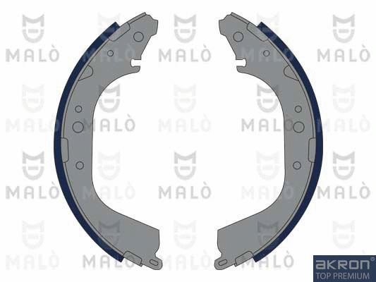 Jeu de mâchoires de frein AKRON-MALÒ 1390370