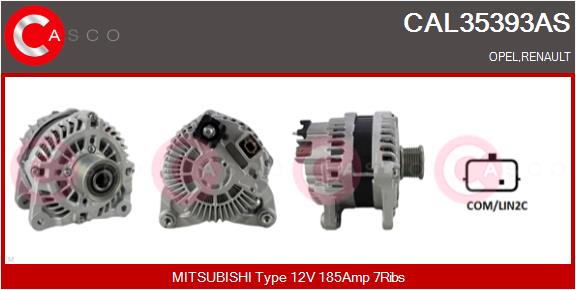 Alternateur CASCO CAL35393AS