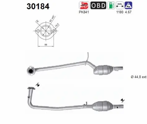 Catalyseur AS 30184