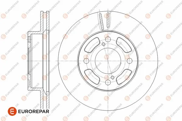 Disque de frein EUROREPAR 1676011580