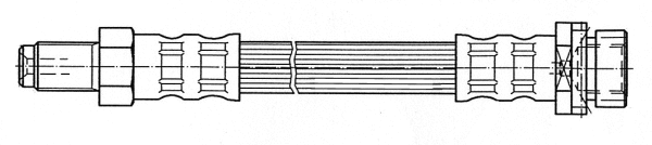 Flexible de frein CEF 512071