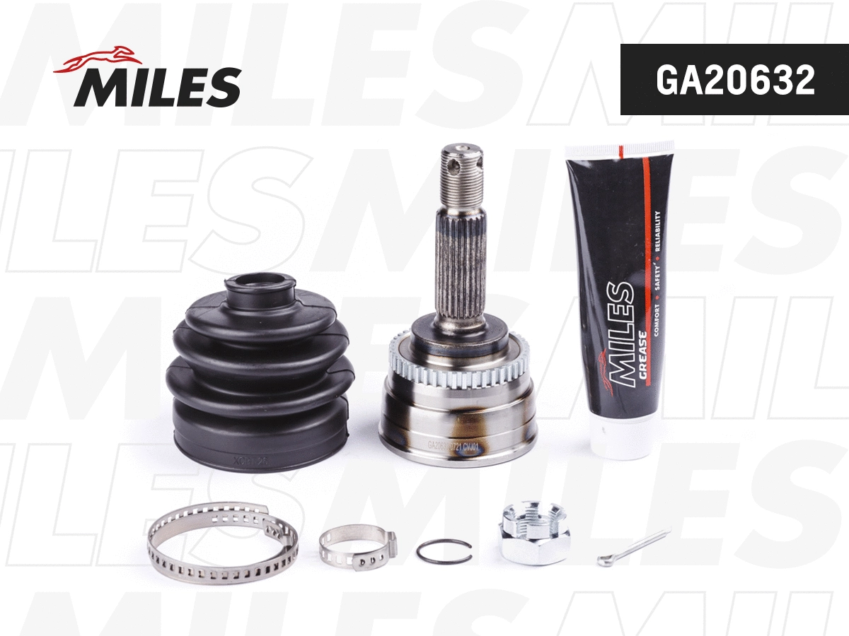 Jeu de joints, arbre de transmission MILES GA20632