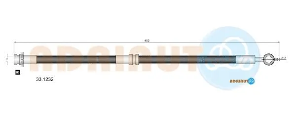 Flexible de frein ADRIAUTO 33.1232