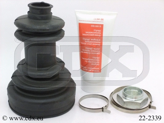 Jeu de joints-soufflets, arbre de commande CDX 22-2339