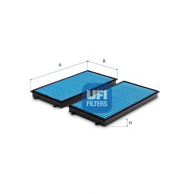Filtre, air de l'habitacle UFI 34.240.00