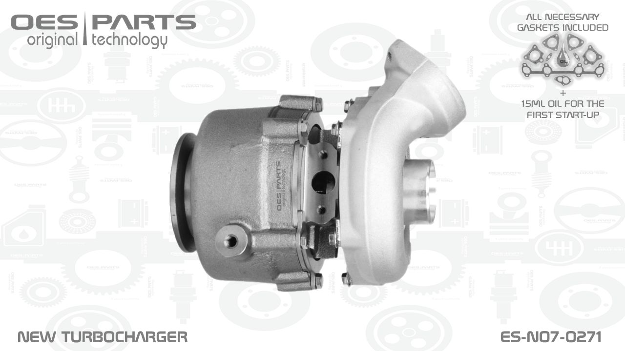Turbocompresseur, suralimentation OES PARTS ES-N07-0271