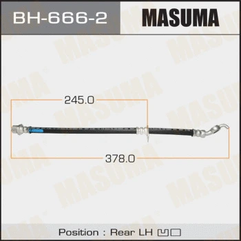 Flexible de frein MASUMA BH-666-2