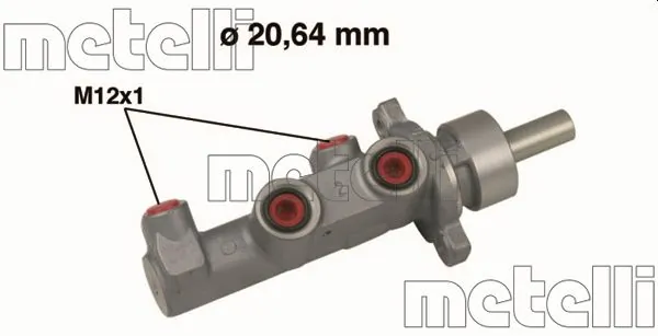 Maître-cylindre de frein METELLI 05-0524