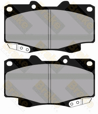 Kit de plaquettes de frein, frein à disque Brake ENGINEERING PA1886