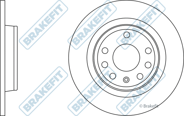 Disque de frein APEC SDK6613