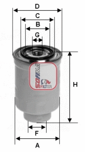 Filtre à carburant SOFIMA S 4442 NR