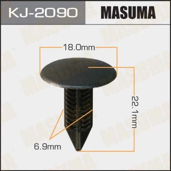 Clip, enjoliveur MASUMA KJ-2090