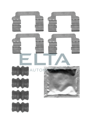 Kit d'accessoires, plaquette de frein à disque ELTA AUTOMOTIVE EA8806