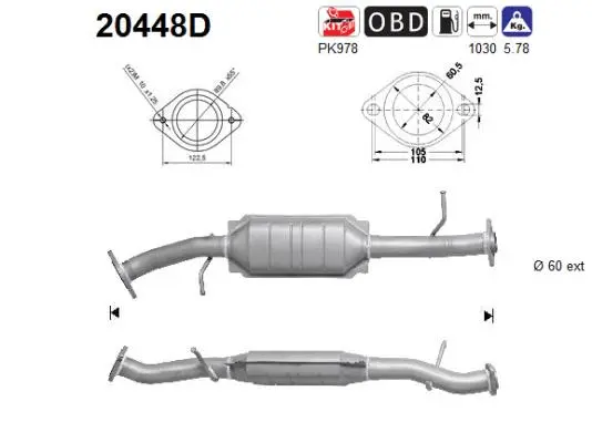 Catalyseur AS 20448D