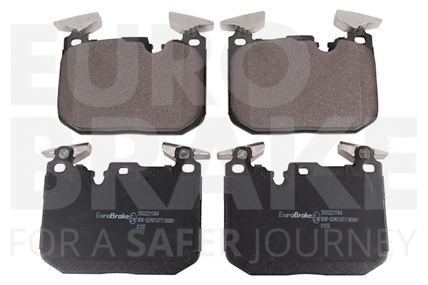 Kit de plaquettes de frein, frein à disque EUROBRAKE 5502221564