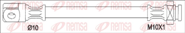 Flexible de frein REMSA G1903.71