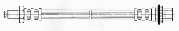 Flexible de frein CEF 512073