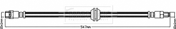 Flexible de frein BORG & BECK BBH8391