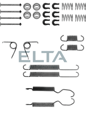 Kit d'accessoires, mâchoire de frein ELTA AUTOMOTIVE EA8078