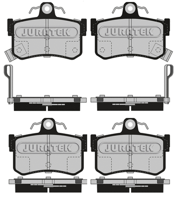 Kit de plaquettes de frein, frein à disque JURATEK JCP917