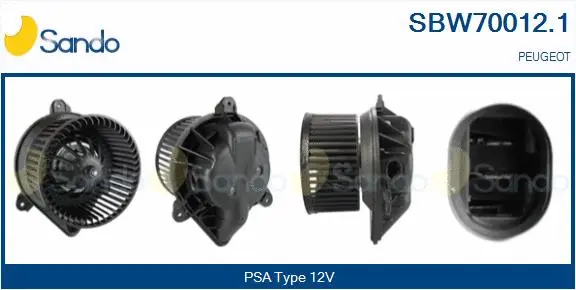 Pulseur d'air habitacle SANDO SBW70012.1