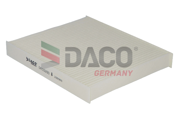 Filtre, air de l'habitacle DACO Germany DFC0200