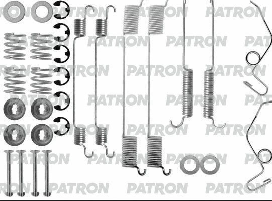 Kit d'accessoires, mâchoire de frein PATRON PSRK0114