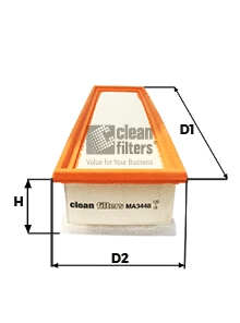 Filtre à air CLEAN FILTERS MA3448