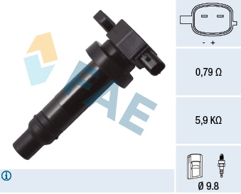 Bobine d'allumage FAE 80331