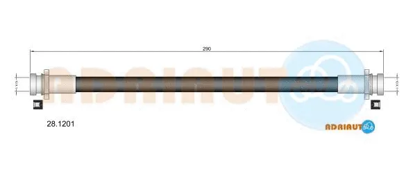 Flexible de frein ADRIAUTO 28.1201