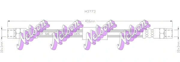 Flexible de frein KAWE H3773