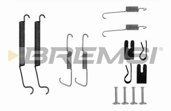 Kit d'accessoires, mâchoire de frein BREMSI SK0805