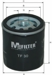 Filtre à huile MFILTER TF 30