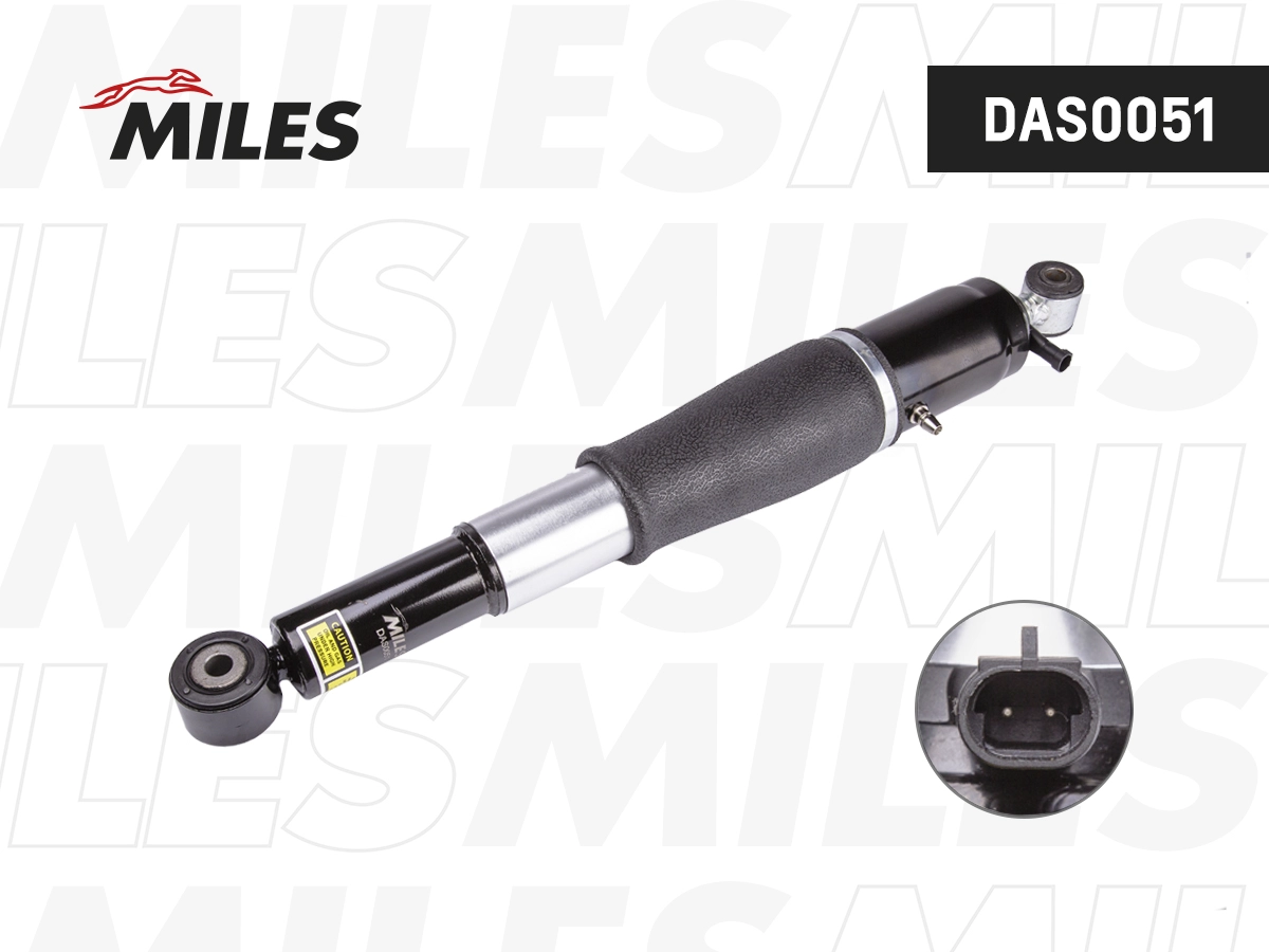 Armortisseur pneumatique MILES DAS0051