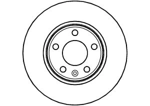 Disque de frein ABTEX BD1056V