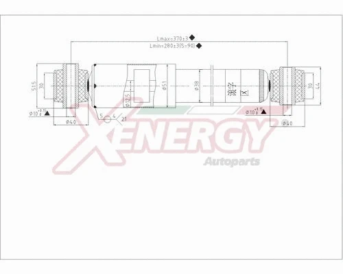 Amortisseur AP XENERGY X440343