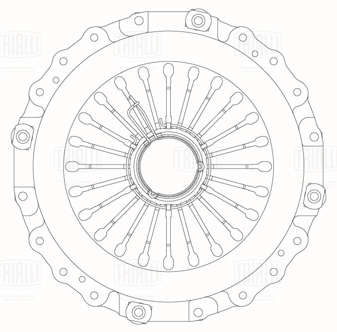 Mécanisme d'embrayage TRIALLI FS 705