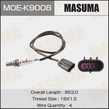 Sonde lambda MASUMA MOE-K9008