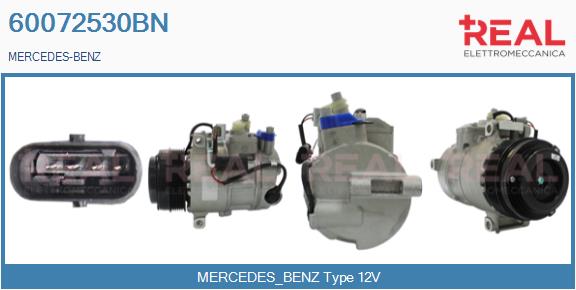 Compresseur, climatisation REAL 60072530BN