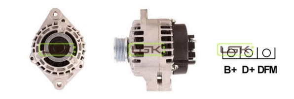 Alternateur LGK 442175