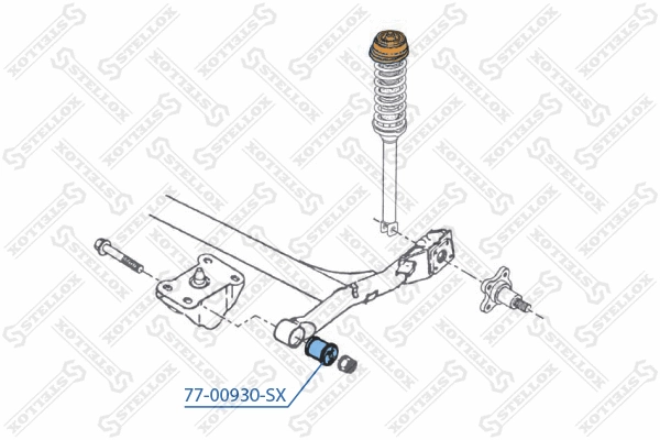 Suspension, bras de liaison STELLOX 77-00930-SX