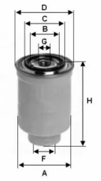 Filtre à carburant UNIFLUX FILTERS XN290