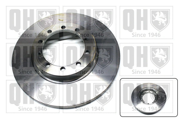 Disque de frein QUINTON HAZELL BDC6024