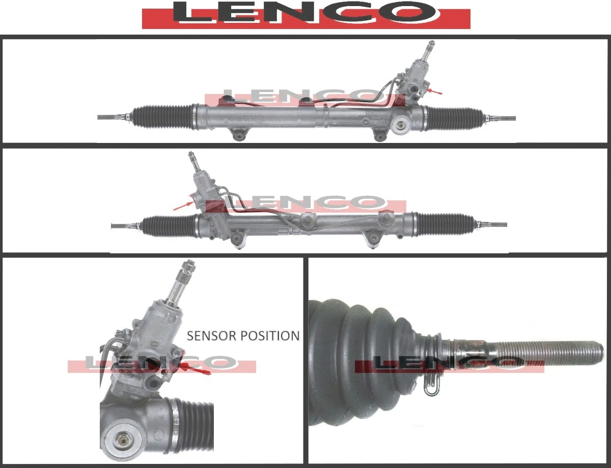 Crémaillère de direction LENCO SGA1144L